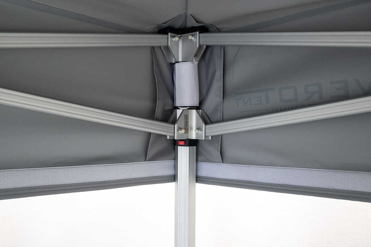 Faltzelt Eckverbinger LUXEA Detail