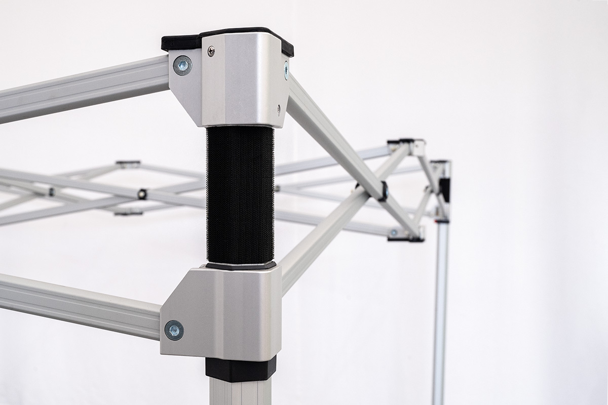 Faltzelt Gestell LUXEA Detail 02